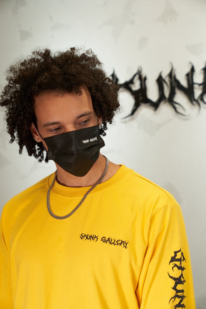 SKUNK GALLERY Long Sleeve Shirt FW23 YELLOW