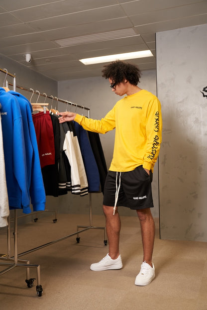 SKUNK GALLERY Long Sleeve Shirt FW23 YELLOW