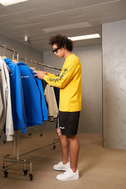 SKUNK GALLERY Long Sleeve Shirt FW23 YELLOW