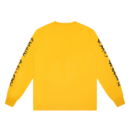 SKUNK GALLERY Long Sleeve Shirt FW23 YELLOW