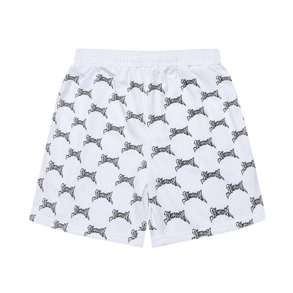 SKUNK GALLERY Logo Full Print Shorts